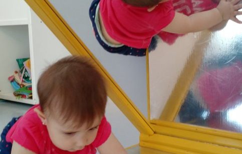 o espelho e os bebês