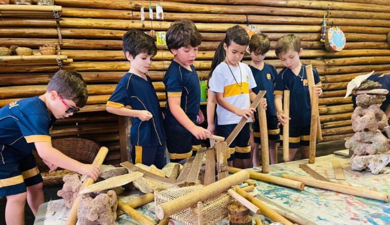 Aprendizagem por projetos desenvolve a criatividade dos alunos da Escola Portal