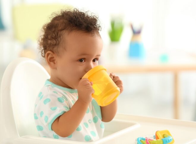 Bebe pode tomar suco