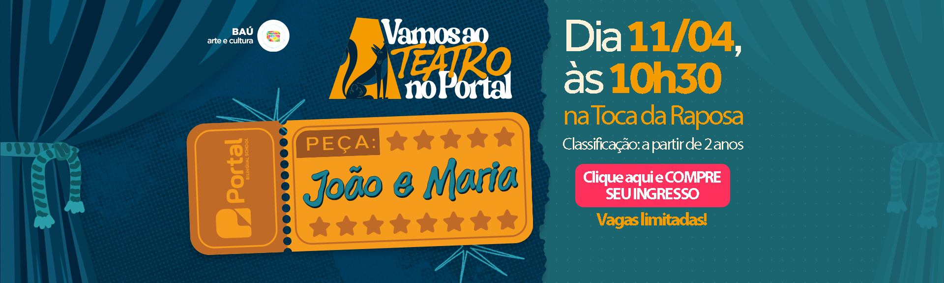 Teatro No Portal - João e Maria